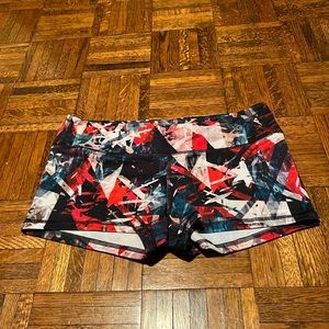 FLEO Multi-Color Geo Shorts